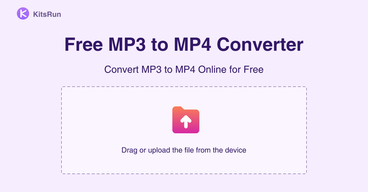 Convertisseur MP3 en MP4 Gratuit, rapide et sans effort