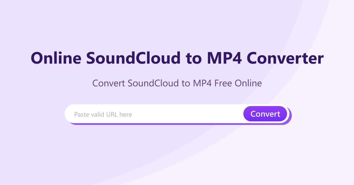 Free SoundCloud to MP4 Converter Online, TopQuality