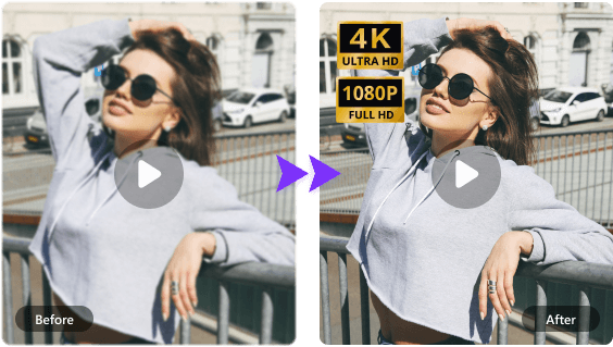 Qualité de sortie suprême HD et 4K fournie