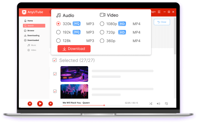 youtube video downloader and converter up to 4k resolution