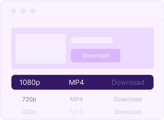 選択する MP4 フォーマット